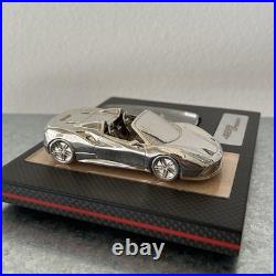Official Ferrari 488 Spider Carbon Fiber & Wood Cigar Box Humidor Never Used