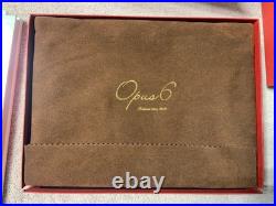 OpusX Opus6 humidor 2019 release Macassar box 3 booklets The Fuente Story