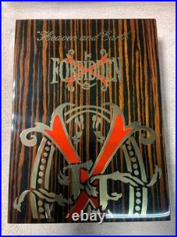 OpusX Opus6 humidor 2019 release Macassar box 3 booklets The Fuente Story