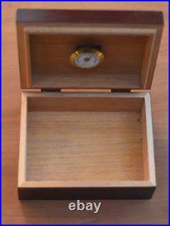 Original Bernard L. Madoff Wooden Cigar Humidor Box