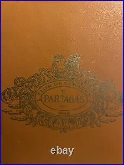 PARTAGAS CIGAR HUMIDOR TRAVEL CASE LEATHER EUROPEAN MARKET RARE Golf