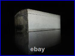 Perdomo Carbon Fiber Humidor Measures 13 L x 10 W x 5.5 H