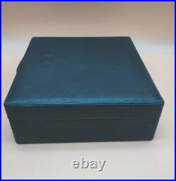 Pheasant Green Leather Humidor Made in Spain By R. D. Gomez
