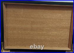 Por Larranaga 1834 cuban Cigar Chest Tobaco Humidor Laquered Green Leon vintage