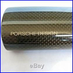 Porsche Design 2 Cigar Holder Travel Humidor Case Carbon Fiber