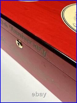 Pre Owned Limited Edition H. Upmann 160th Anniversary Humidor 16 Pieces 127/160