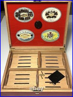 Pre Owned Limited Edition H. Upmann 160th Anniversary Humidor 16 Pieces 127/160