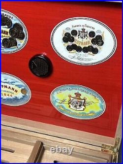 Pre Owned Limited Edition H. Upmann 160th Anniversary Humidor 16 Pieces 127/160