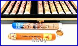 Prometheus Montecristo Humidor Michel Delacroix Emerald Green Lacquer Cigar Box