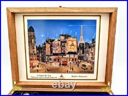 Prometheus Montecristo Humidor Michel Delacroix Emerald Green Lacquer Cigar Box