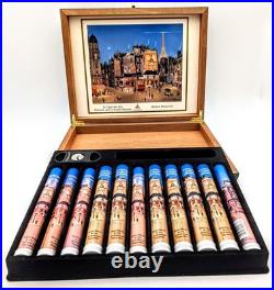 Prometheus Montecristo Humidor Michel Delacroix Emerald Green Lacquer Cigar Box