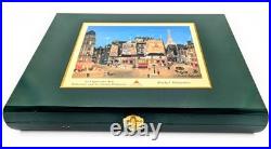 Prometheus Montecristo Humidor Michel Delacroix Emerald Green Lacquer Cigar Box