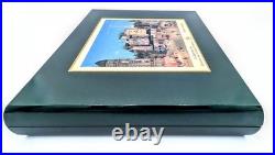 Prometheus Montecristo Humidor Michel Delacroix Emerald Green Lacquer Cigar Box