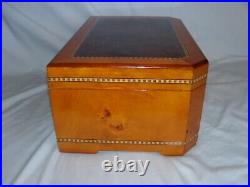 Quality Importers Premier Wooden Humidor with Key