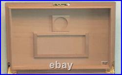 Quality Importers Trading Company Large Solid Wood Cedar Humidor 100 Cigar