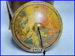 RARE Antique Art Deco Ebena Bakelite Copal Tobacco Jar Humidor Hard To Find