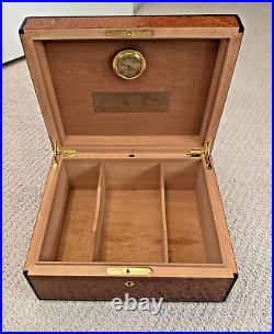 RARE! Elie Bleu Paris El Puro Amboyna Burl 100 Cigars Humidor (Orig. EUR 4254)