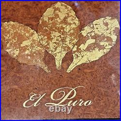 RARE! Elie Bleu Paris El Puro Amboyna Burl 100 Cigars Humidor (Orig. EUR 4254)