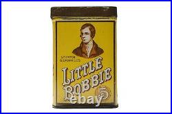 Rare 1910s Little Bobbie litho humidor 25 cigar tin in good condition