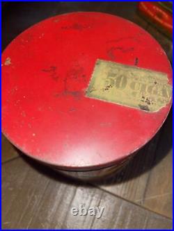 Rare 1910s War Eagle litho humidor 50 cigar tin is in good condition