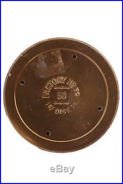 Rare 1919 Courtello litho 50 humidor cigar tin in excellent condition