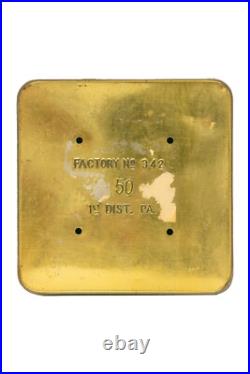 Rare 1920s Ben Tracy rectangular 50 cigar humidor tin in good condition Rare 1920s Ben Tracy rectangular 50 cigar humidor tin in good condition