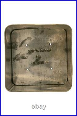 Rare 1920s Ben Tracy rectangular 50 cigar humidor tin in good condition Rare 1920s Ben Tracy rectangular 50 cigar humidor tin in good condition