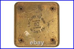 Rare 1920s Charles Thomson litho 50 cigar humidor tin is in good condition