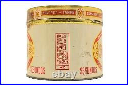 Rare 1920s Segundos litho 50 cigar humidor tin in very good condition