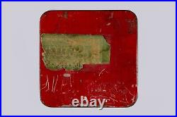 Rare 1920s Shenkberg Junior paper label 25 cigar humidor tin in good cond