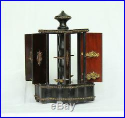 Rare 19th Century French Antique Napoleon III Music Box Humidor