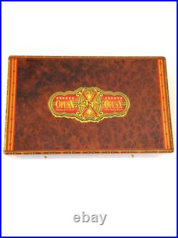 Rare 2000 Limited Edition Fuente Opus X Travel Humidor Amboyna Wood #82 of 300