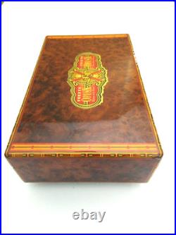 Rare 2000 Limited Edition Fuente Opus X Travel Humidor Amboyna Wood #82 of 300