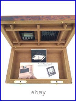 Rare 2000 Limited Edition Fuente Opus X Travel Humidor Amboyna Wood #82 of 300