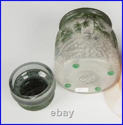 Rare Antique Handel Teroma Glass Humidor