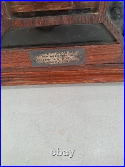 Rare Antique Presentation Tobacco And Pipe Box, English, 1939, 12x9x7