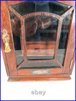Rare Antique Presentation Tobacco And Pipe Box, English, 1939, 12x9x7