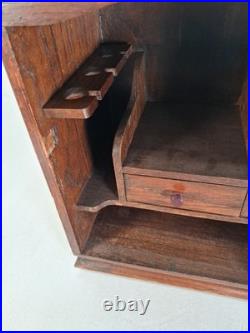 Rare Antique Presentation Tobacco And Pipe Box, English, 1939, 12x9x7
