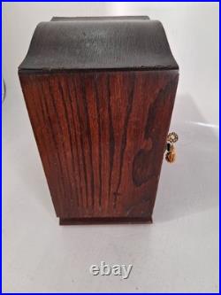Rare Antique Presentation Tobacco And Pipe Box, English, 1939, 12x9x7