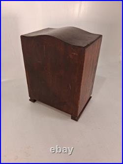 Rare Antique Presentation Tobacco And Pipe Box, English, 1939, 12x9x7