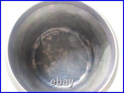 Rare. Antique fragrant tobacco humidor etched custom made Rockford silver co