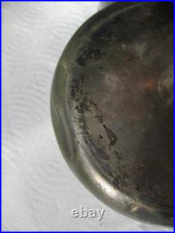 Rare. Antique fragrant tobacco humidor etched custom made Rockford silver co