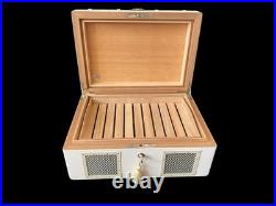 Rare Art Deco Style Wood Cigar Humidor Box by Ashton by Manning in Ireland