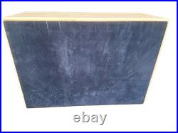 Rare Art Deco Style Wood Cigar Humidor Box by Ashton by Manning in Ireland