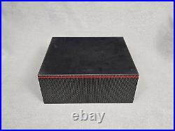 Rare Ferrari 812 Gts Carbon Fiber Key Box / Humidor With Mini Chrome Replica