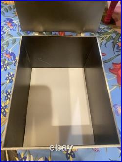 Rare Hammer & Sickle Pewter Cigar Box Humidor Collectible, No Longer Produced