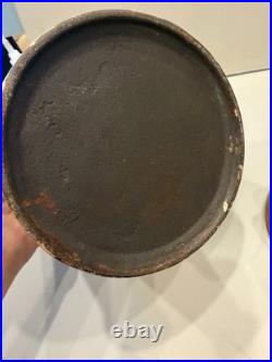 Rare L'Islet Foundry Cast Iron Salesman Sample Furnace Cigar Humidor Quebec