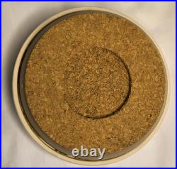 Rare Montecristo Ceramic Tobacco Cigar Humidor Michel Delacroix Detail Graphics