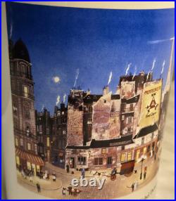 Rare Montecristo Ceramic Tobacco Cigar Humidor Michel Delacroix Detail Graphics