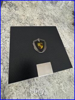 Rare Porsche Logo Humidor Carbon Fiber